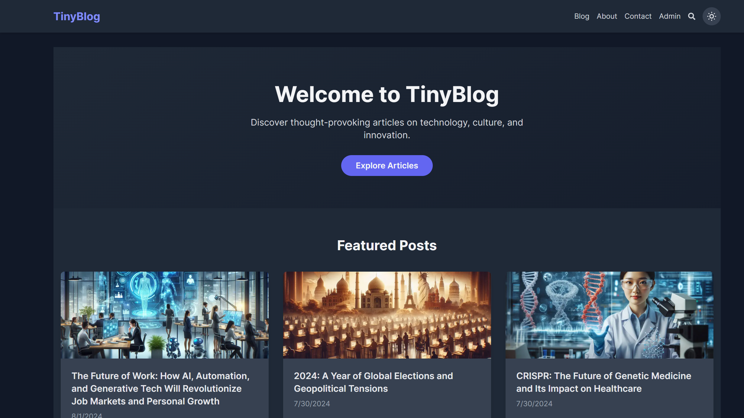 TinyBlog