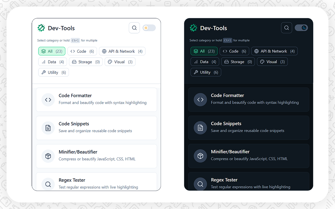 Dev-Tools Extension